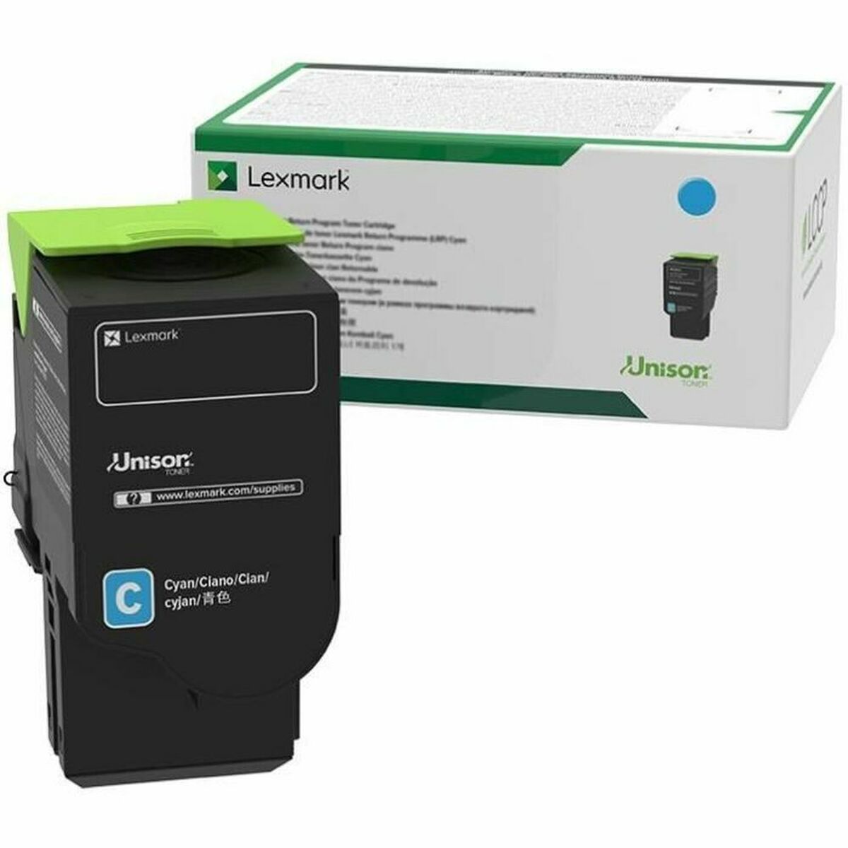 Toner Lexmark C2320C0 Cyan Toner Lexmark C2320C0 Cyan