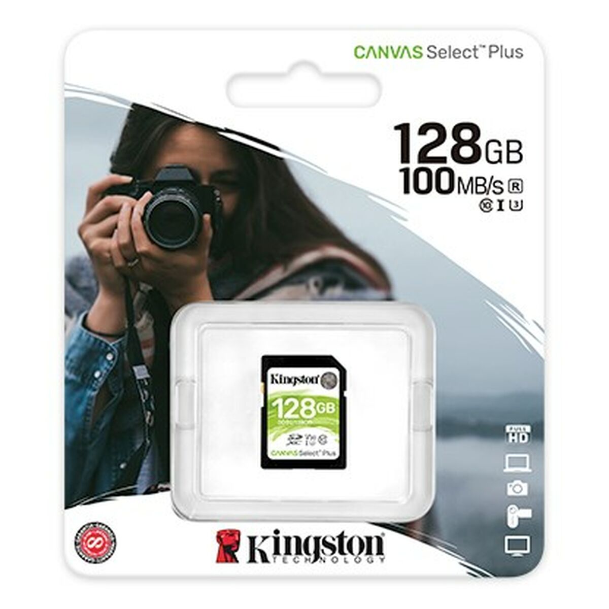 Micro SD Card Kingston Canvas Select Plus 128 GB Micro SD Card Kingston Canvas Select Plus 128 GB