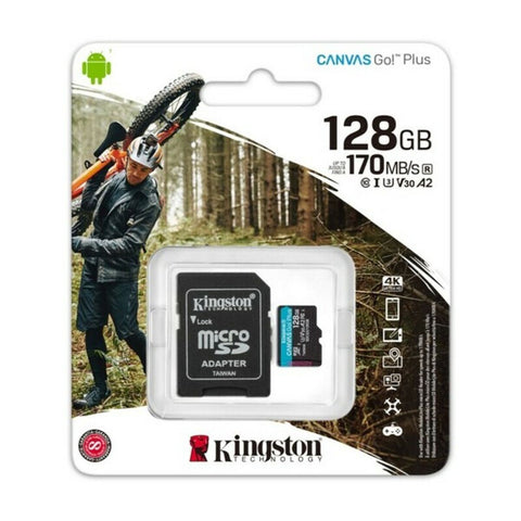 Micro SD Memory Card with Adaptor Kingston SDCG3 Micro SD Memory Card with Adaptor Kingston SDCG3
