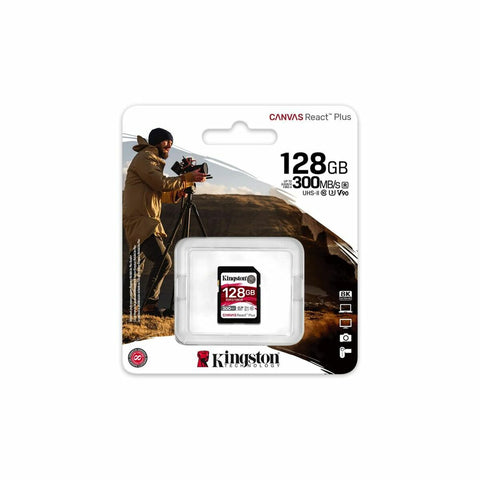 Micro SD Memory Card with Adaptor Kingston SDR2/128GB 128 GB 8K Ultra HD SDXC UHS-II Micro SD Memory Card with Adaptor Kingston SDR2/128GB 128 GB 8K Ultra HD SDXC UHS-II