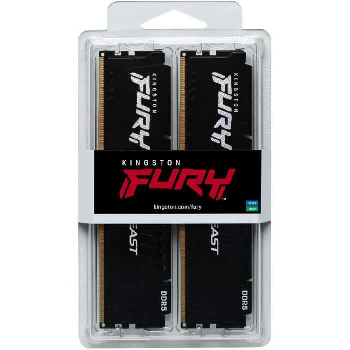 RAM Memory Kingston Beast 16 GB DDR5 5200 MHz CL40 RAM Memory Kingston Beast 16 GB DDR5 5200 MHz CL40