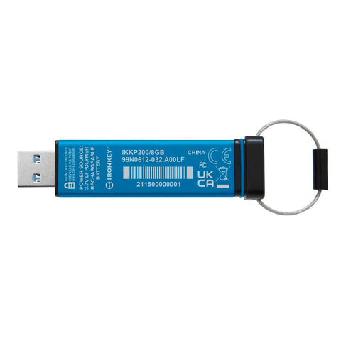 Pendrive Kingston IKKP200/8GB Blue 8 GB Pendrive Kingston IKKP200/8GB Blue 8 GB