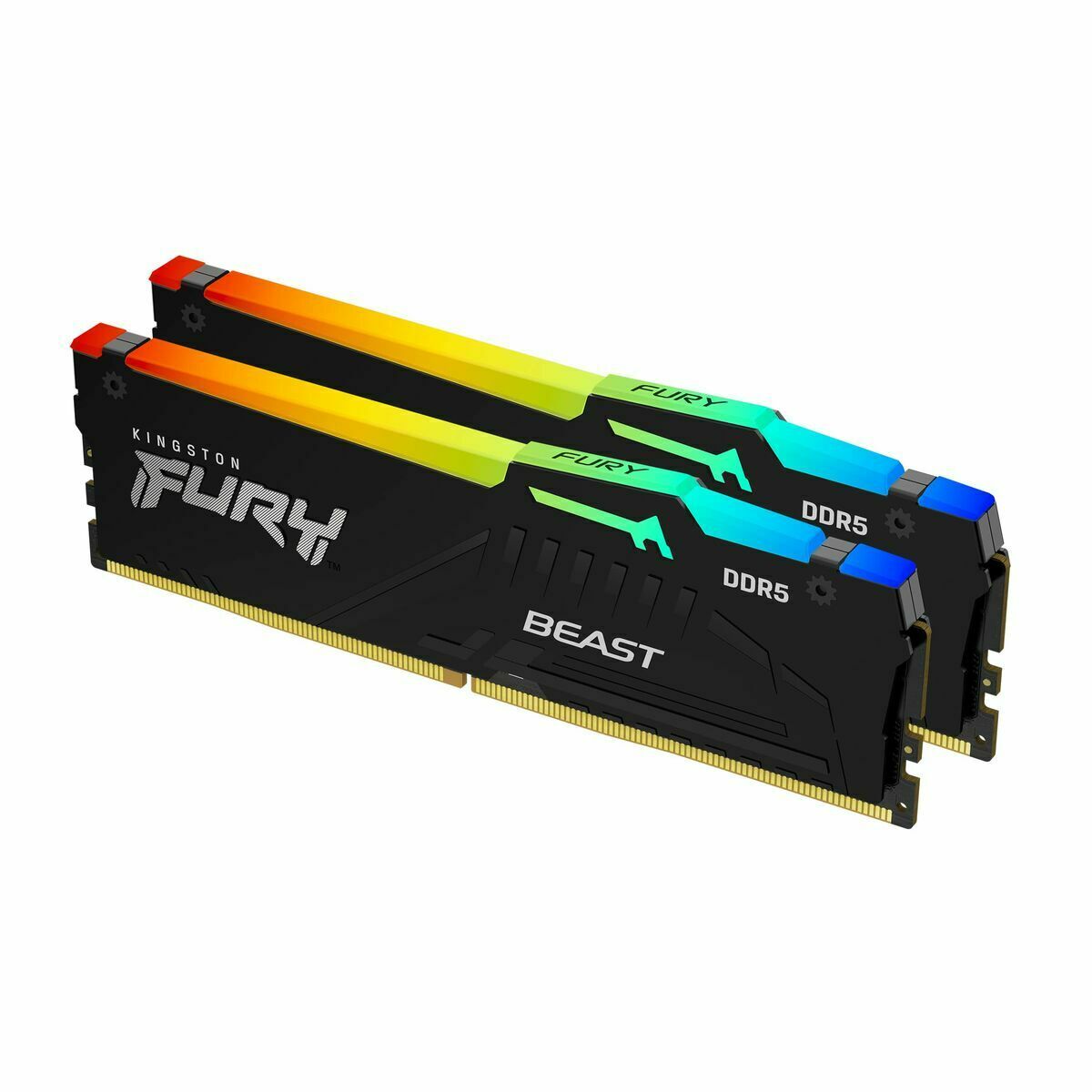 RAM Memory Kingston Beast RGB 32 GB DDR5 SDRAM DDR5 5600 MHz RAM Memory Kingston Beast RGB 32 GB DDR5 SDRAM DDR5 5600 MHz