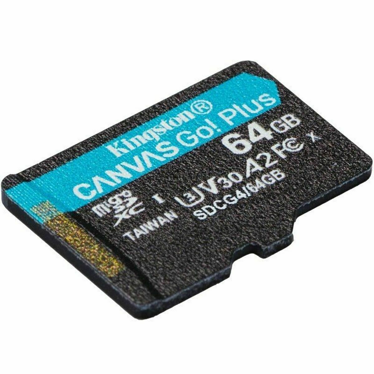Memory Card Micro SDXC Kingston CANVAS Select Plus 64 GB Memory Card Micro SDXC Kingston CANVAS Select Plus 64 GB
