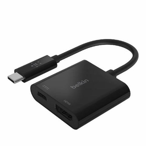 USB C to HDMI Adapter Belkin AVC002btBK Black USB C to HDMI Adapter Belkin AVC002btBK Black