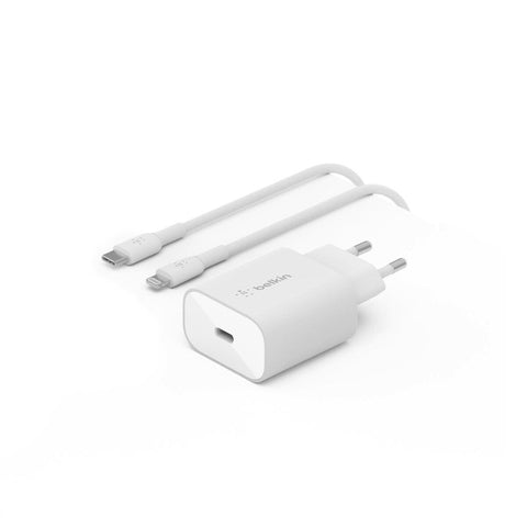 Wall Charger Belkin WCA004VF1MWH-B5 White Wall Charger Belkin WCA004VF1MWH-B5 White