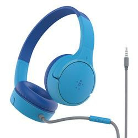 Headphones with Microphone Belkin AUD004BTBL Blue Headphones with Microphone Belkin AUD004BTBL Blue