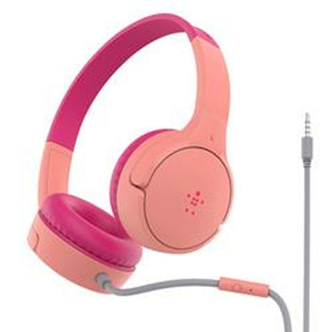 Headphones Belkin AUD004BTPK Fuchsia Headphones Belkin AUD004BTPK Fuchsia