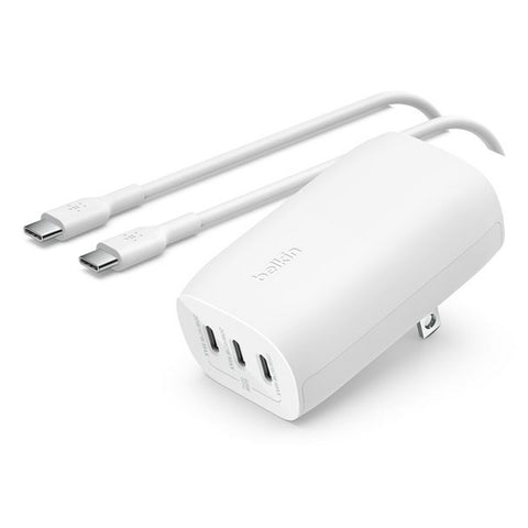 Wall Charger Belkin WCC002VF2MWH-B6 White 67 W (1 Unit) Wall Charger Belkin WCC002VF2MWH-B6 White 67 W (1 Unit)
