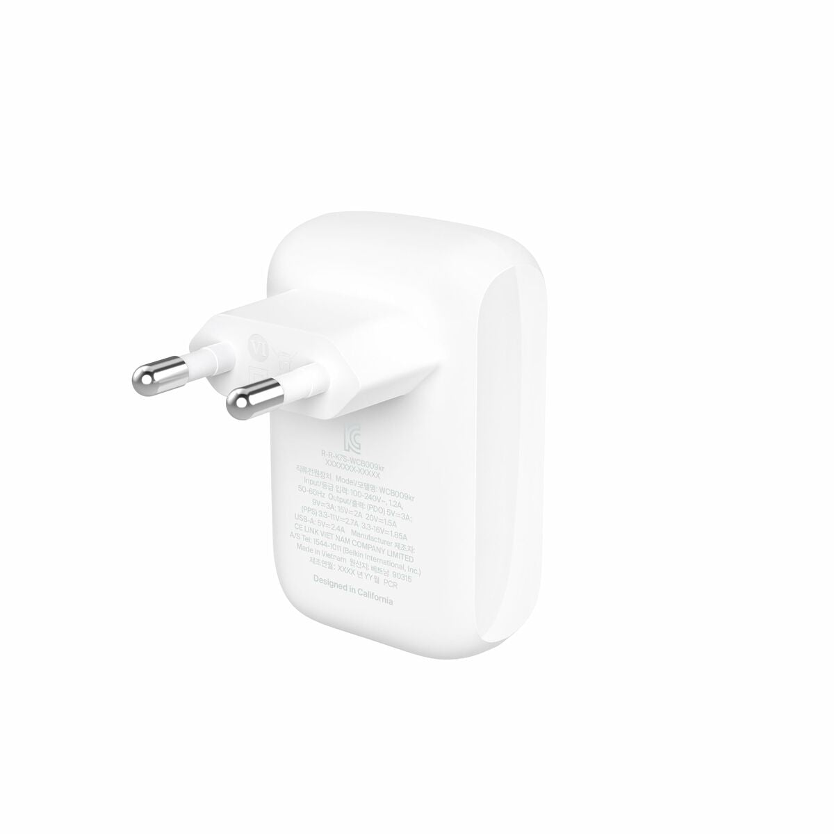 Wall Charger Belkin WCB009VFWH White Wall Charger Belkin WCB009VFWH White