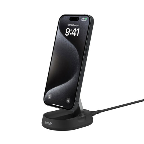 Cordless Charger Belkin WIA008BTBK Black (1 Unit) Cordless Charger Belkin WIA008BTBK Black (1 Unit)