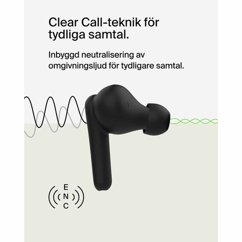 Headphones Belkin AUC012BTBK Black Headphones Belkin AUC012BTBK Black