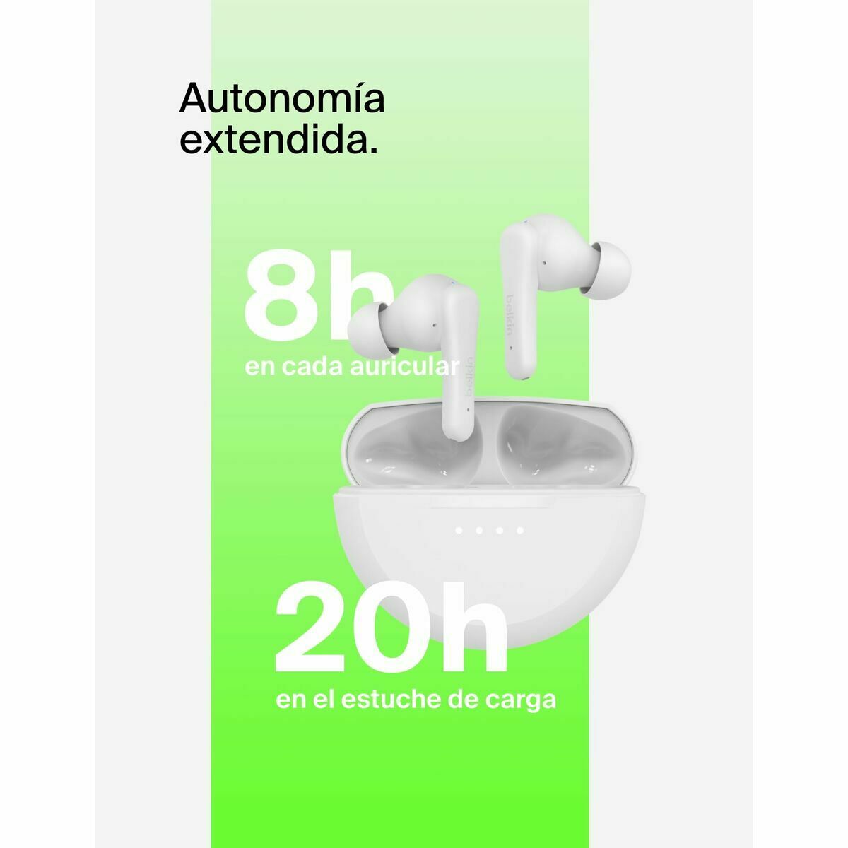 Headphones Belkin AUC012BTWH White Headphones Belkin AUC012BTWH White