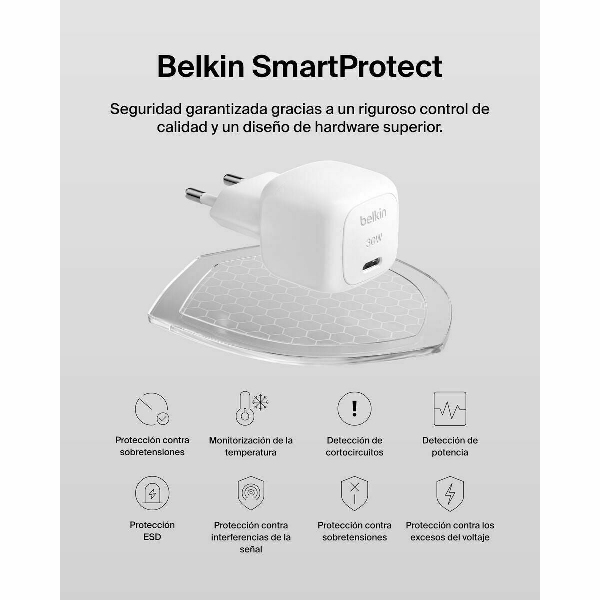 Lightning Cable Belkin WCA008KQWH White 30 W Lightning Cable Belkin WCA008KQWH White 30 W