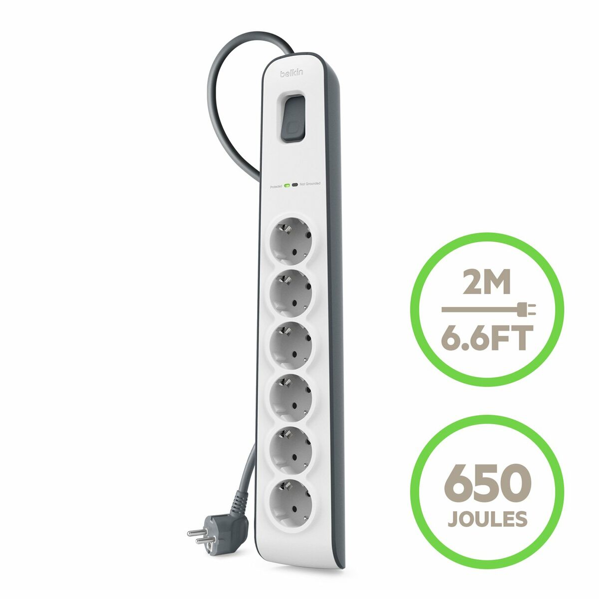 Protection from surges Belkin BSV603VF2M-V2 Protection from surges Belkin BSV603VF2M-V2