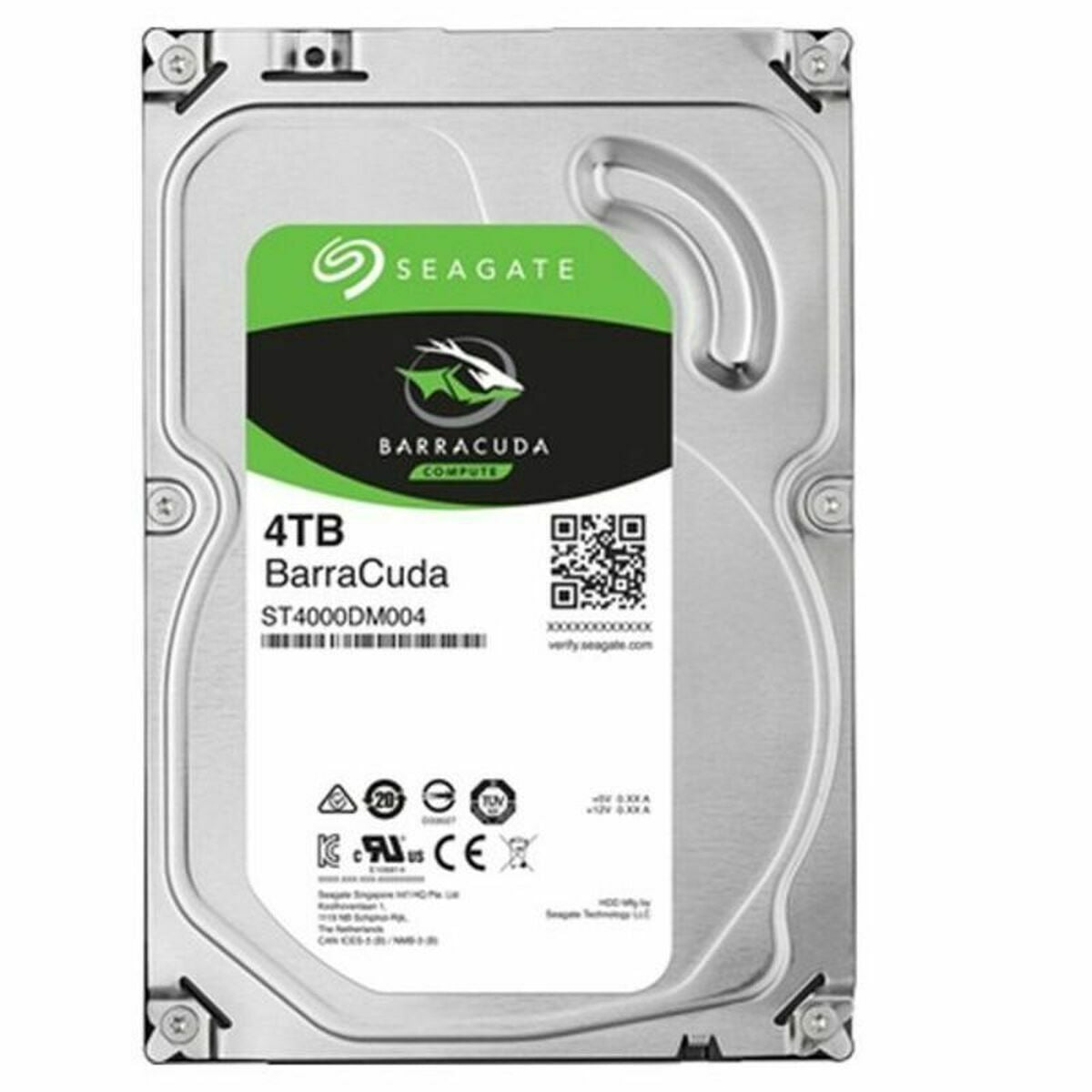 Hard Drive Seagate ST4000DM004 4 TB 3.5" 5400 rpm SATA III 3,5" 4TB 4 TB HDD Hard Drive Seagate ST4000DM004 4 TB 3.5" 5400 rpm SATA III 3,5" 4TB 4 TB HDD