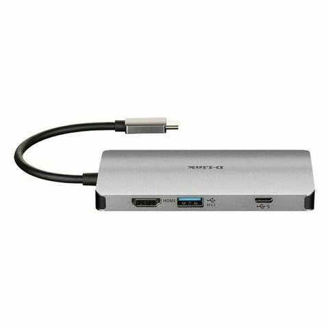 USB Hub C D-Link DUB-M810 Silver 100 W USB Hub C D-Link DUB-M810 Silver 100 W