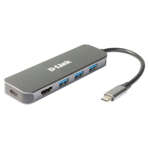 USB Hub D-Link DUB-2333 Grey 60 W USB Hub D-Link DUB-2333 Grey 60 W