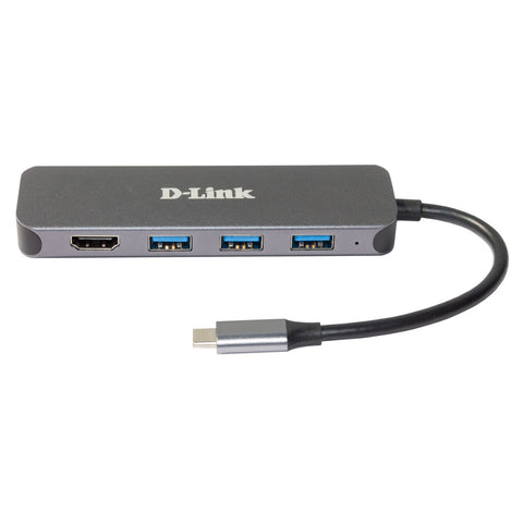 USB Hub D-Link DUB-2333 Grey 60 W USB Hub D-Link DUB-2333 Grey 60 W