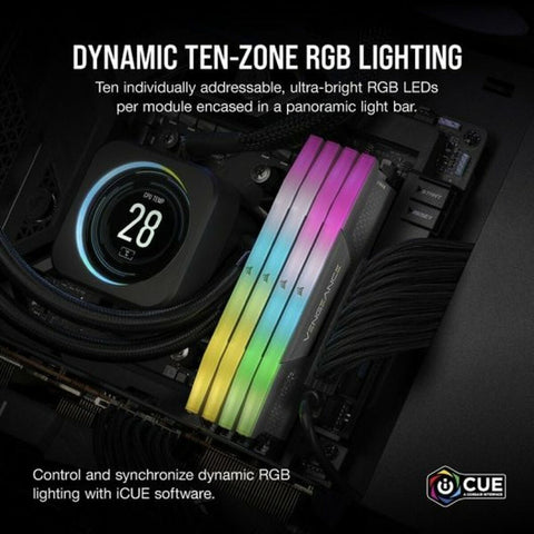 RAM Memory Corsair CMH32GX5M2B6000Z30K 32 GB 6000 MHz DDR5 RAM Memory Corsair CMH32GX5M2B6000Z30K 32 GB 6000 MHz DDR5