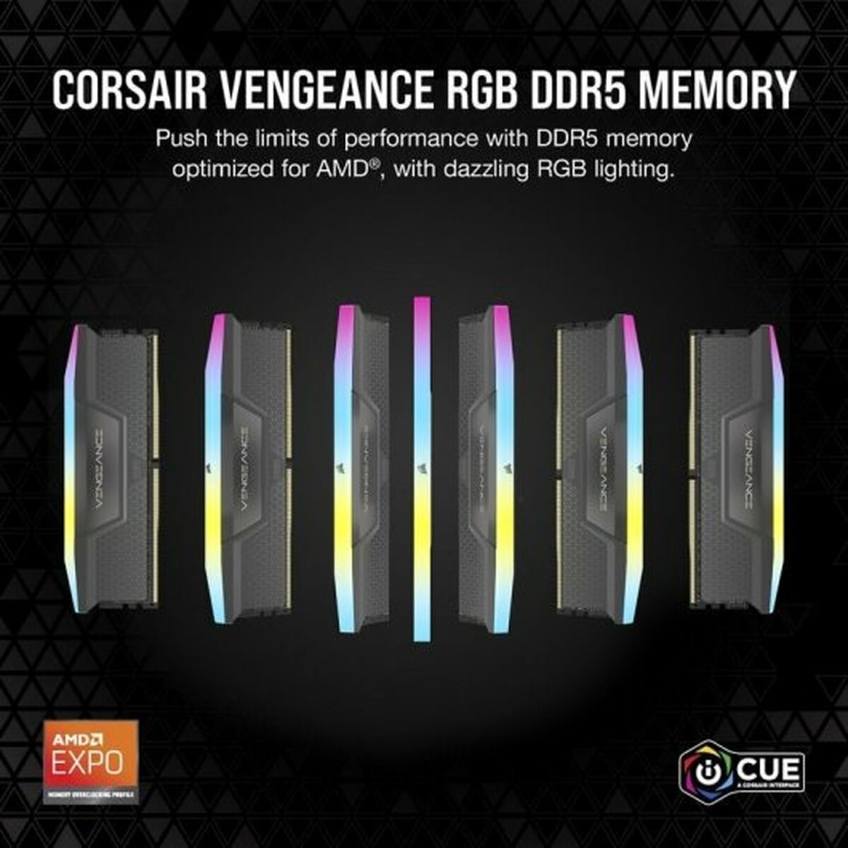 RAM Memory Corsair CMH32GX5M2B6000Z30K 32 GB 6000 MHz DDR5 RAM Memory Corsair CMH32GX5M2B6000Z30K 32 GB 6000 MHz DDR5