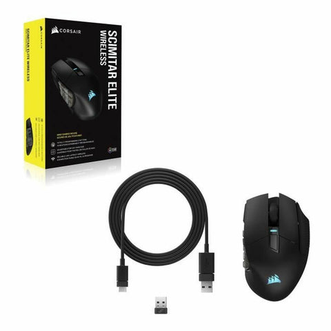 Wireless Bluetooth Mouse Corsair SCIMITAR ELITE RGB Black Wireless Bluetooth Mouse Corsair SCIMITAR ELITE RGB Black