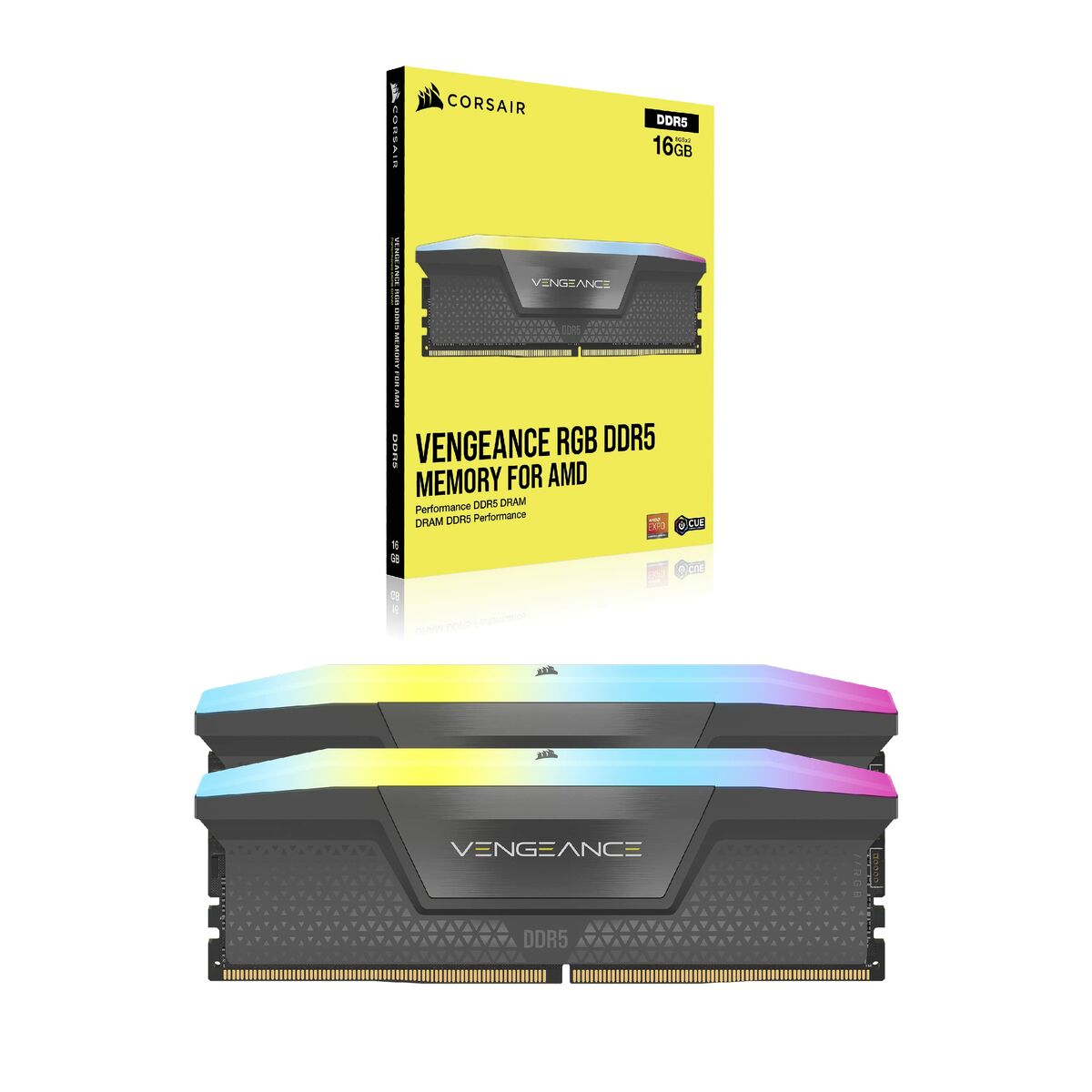 RAM Memory Corsair DDR5 DDR5 SDRAM 64 GB cl30 RAM Memory Corsair DDR5 DDR5 SDRAM 64 GB cl30