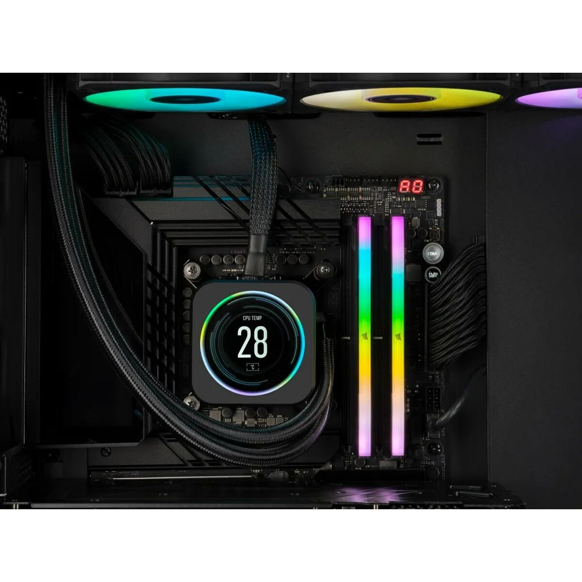 RAM Memory Corsair CMH96GX5M2B6000C30 96 GB DDR5 4800 MHz cl30 RAM Memory Corsair CMH96GX5M2B6000C30 96 GB DDR5 4800 MHz cl30