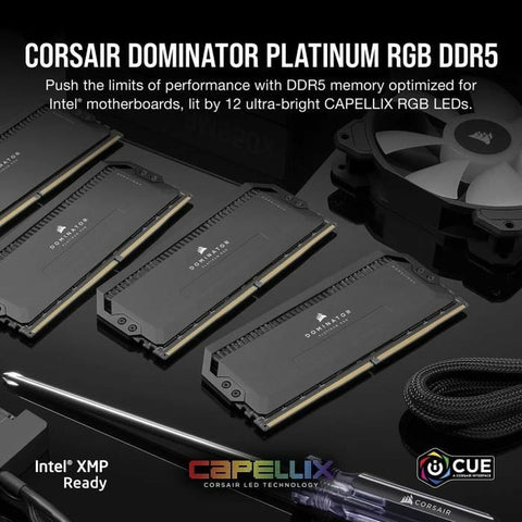 RAM Memory Corsair CMT64GX5M2B5600C40 64 GB DDR5 5600 MHz CL40 RAM Memory Corsair CMT64GX5M2B5600C40 64 GB DDR5 5600 MHz CL40