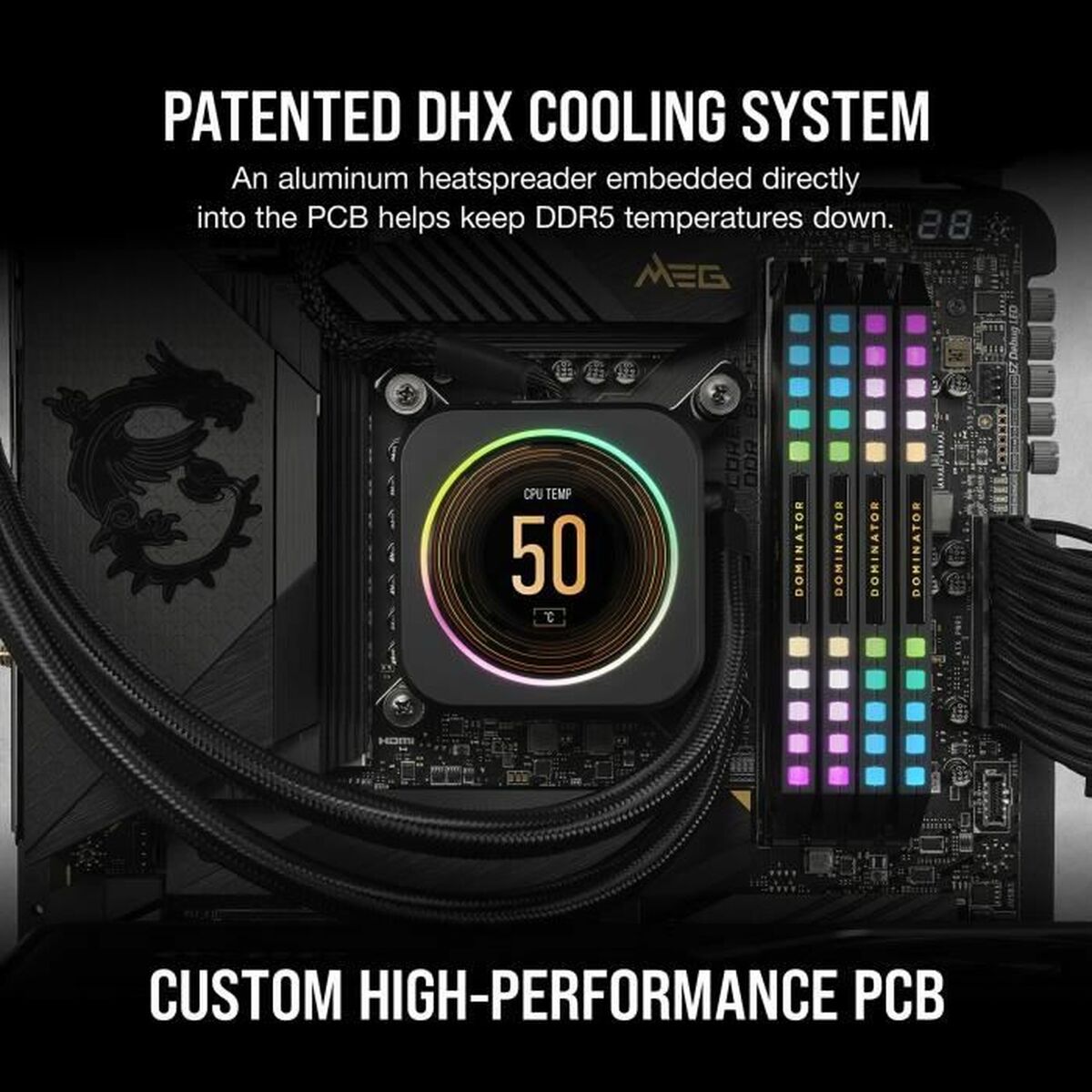 RAM Memory Corsair CMT64GX5M2B5600C40 64 GB DDR5 5600 MHz CL40 RAM Memory Corsair CMT64GX5M2B5600C40 64 GB DDR5 5600 MHz CL40
