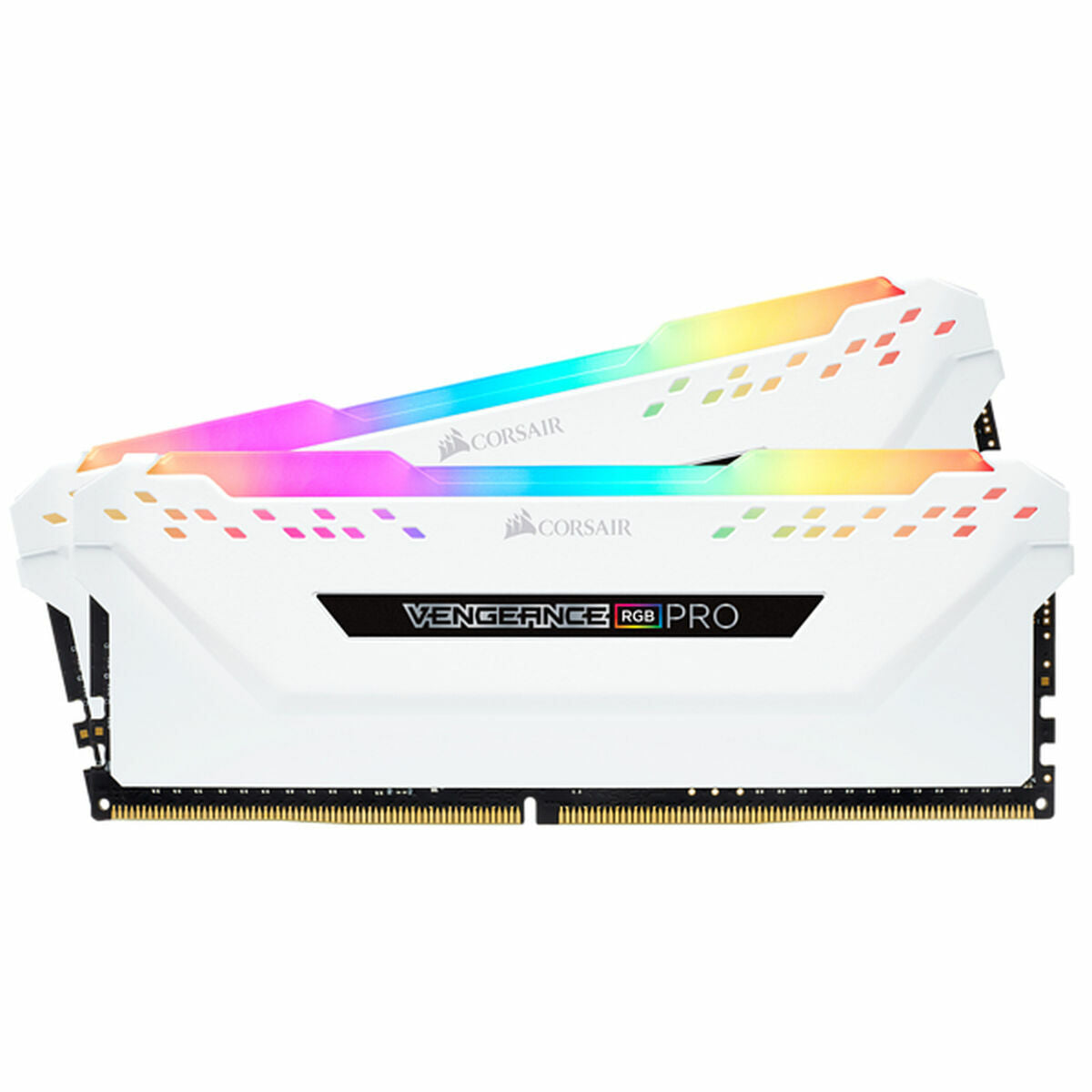 RAM Memory Corsair CMW16GX4M2C3200C16W 3200 MHz CL16 DDR4 DDR4-SDRAM 16 GB RAM Memory Corsair CMW16GX4M2C3200C16W 3200 MHz CL16 DDR4 DDR4-SDRAM 16 GB