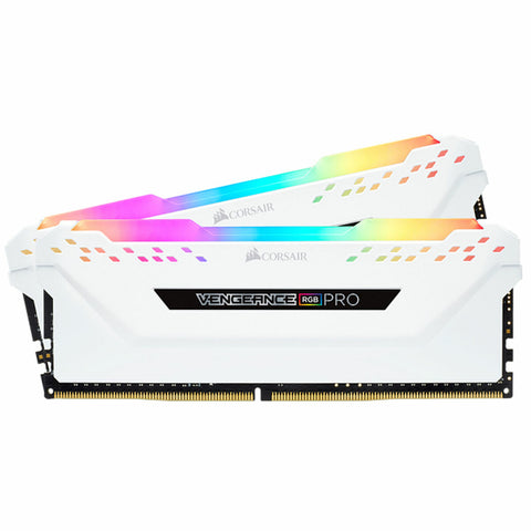 RAM Memory Corsair CMW16GX4M2C3200C16W 3200 MHz CL16 DDR4 DDR4-SDRAM 16 GB RAM Memory Corsair CMW16GX4M2C3200C16W 3200 MHz CL16 DDR4 DDR4-SDRAM 16 GB