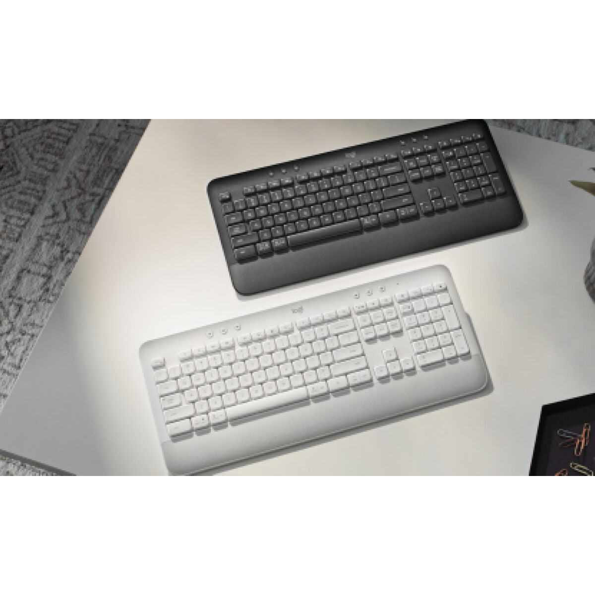 Keyboard Logitech K650 Graphite Spanish Qwerty Qwerty US Keyboard Logitech K650 Graphite Spanish Qwerty Qwerty US