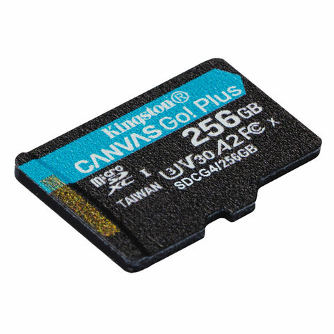 Micro SD Memory Card with Adaptor Kingston SDCG4/256GB 256 GB Micro SD Memory Card with Adaptor Kingston SDCG4/256GB 256 GB