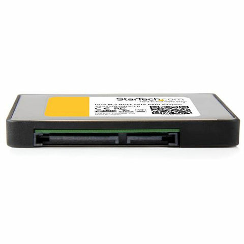 Hard Drive Adapter Startech 25S22M2NGFFR Black Hard Drive Adapter Startech 25S22M2NGFFR Black
