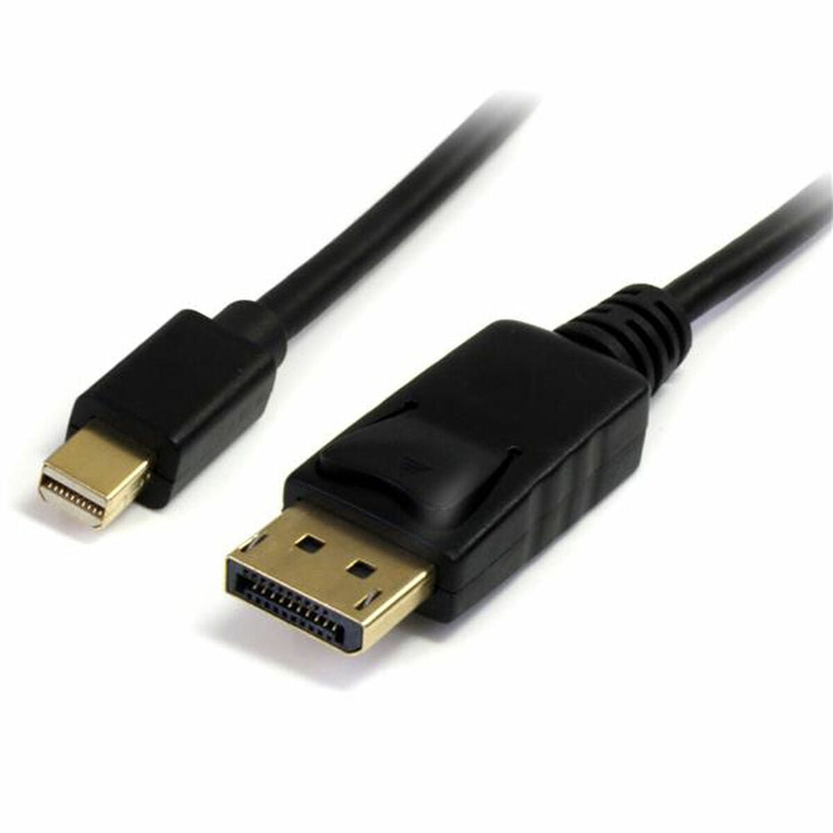 Mini DisplayPort to DisplayPort Cable Startech MDP2DPMM2M           (2 m) 4K Ultra HD Black Mini DisplayPort to DisplayPort Cable Startech MDP2DPMM2M           (2 m) 4K Ultra HD Black