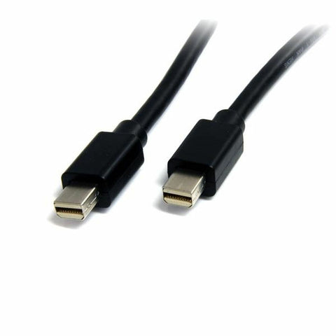 Mini Display Port cable Startech MDISP2M              (2 m) 4K Ultra HD Black Mini Display Port cable Startech MDISP2M              (2 m) 4K Ultra HD Black
