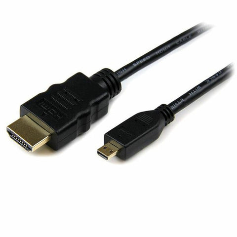HDMI Cable Startech HDADMM2M Black HDMI Cable Startech HDADMM2M Black