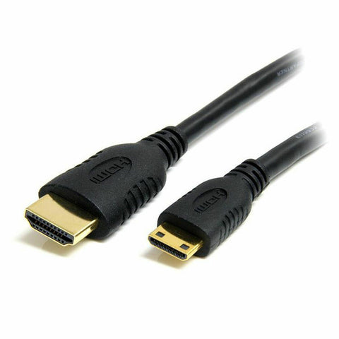 HDMI Cable Startech HDACMM2M Black 2 m HDMI Cable Startech HDACMM2M Black 2 m