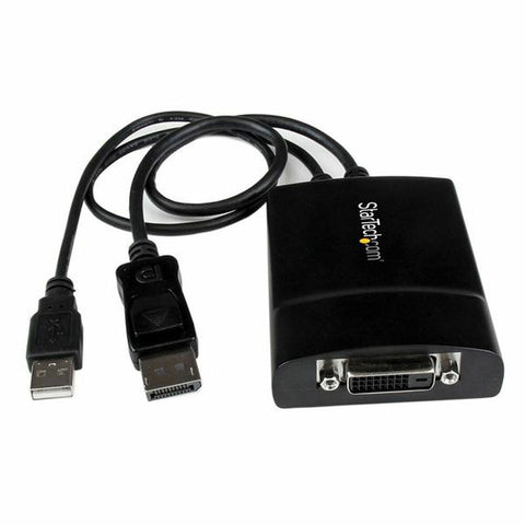 DisplayPort to DVI Adapter Startech DP2DVID2             Black DisplayPort to DVI Adapter Startech DP2DVID2             Black