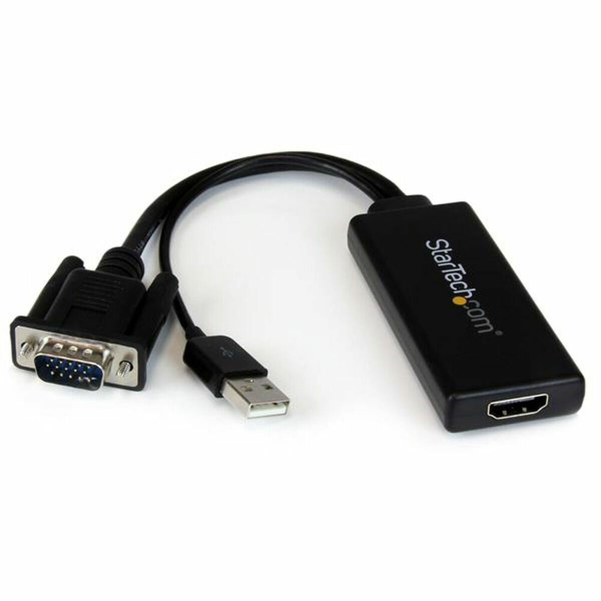 HDMI to VGA Adapter Startech VGA2HDU              Black HDMI to VGA Adapter Startech VGA2HDU              Black