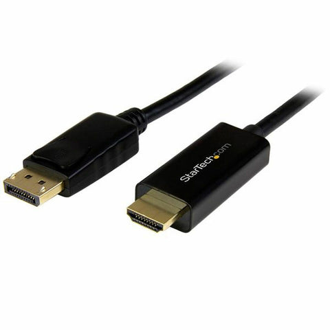 DisplayPort to HDMI Adapter Startech DP2HDMM5MB           4K Ultra HD 5 m DisplayPort to HDMI Adapter Startech DP2HDMM5MB           4K Ultra HD 5 m