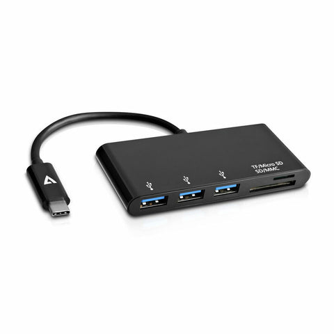 USB Hub V7 V7UC3U-HUB-BLK-1N Black USB Hub V7 V7UC3U-HUB-BLK-1N Black