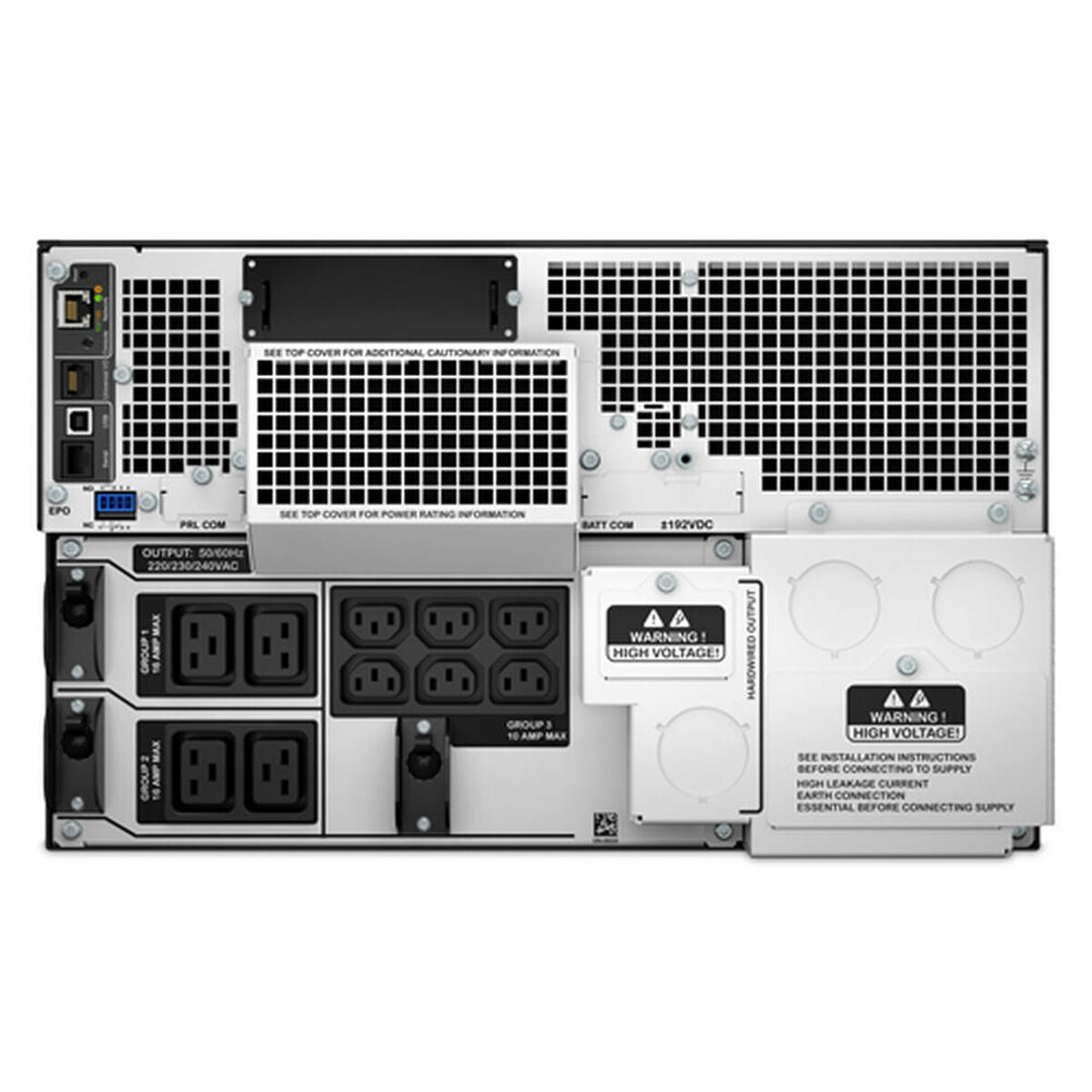 Uninterruptible Power Supply System Interactive UPS APC SRT8KRMXLI 8000 W Uninterruptible Power Supply System Interactive UPS APC SRT8KRMXLI 8000 W