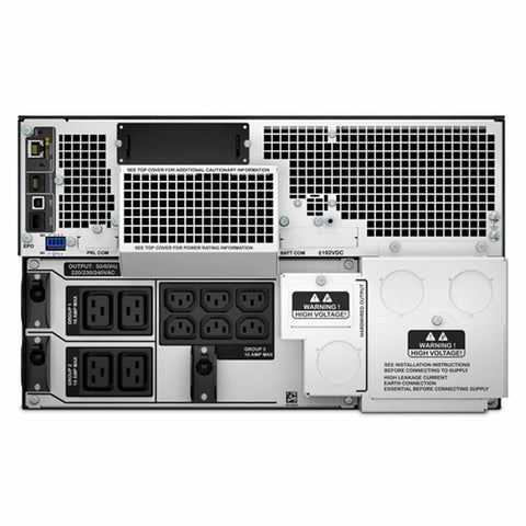 Uninterruptible Power Supply System Interactive UPS APC SRT8KRMXLI 8000 W Uninterruptible Power Supply System Interactive UPS APC SRT8KRMXLI 8000 W