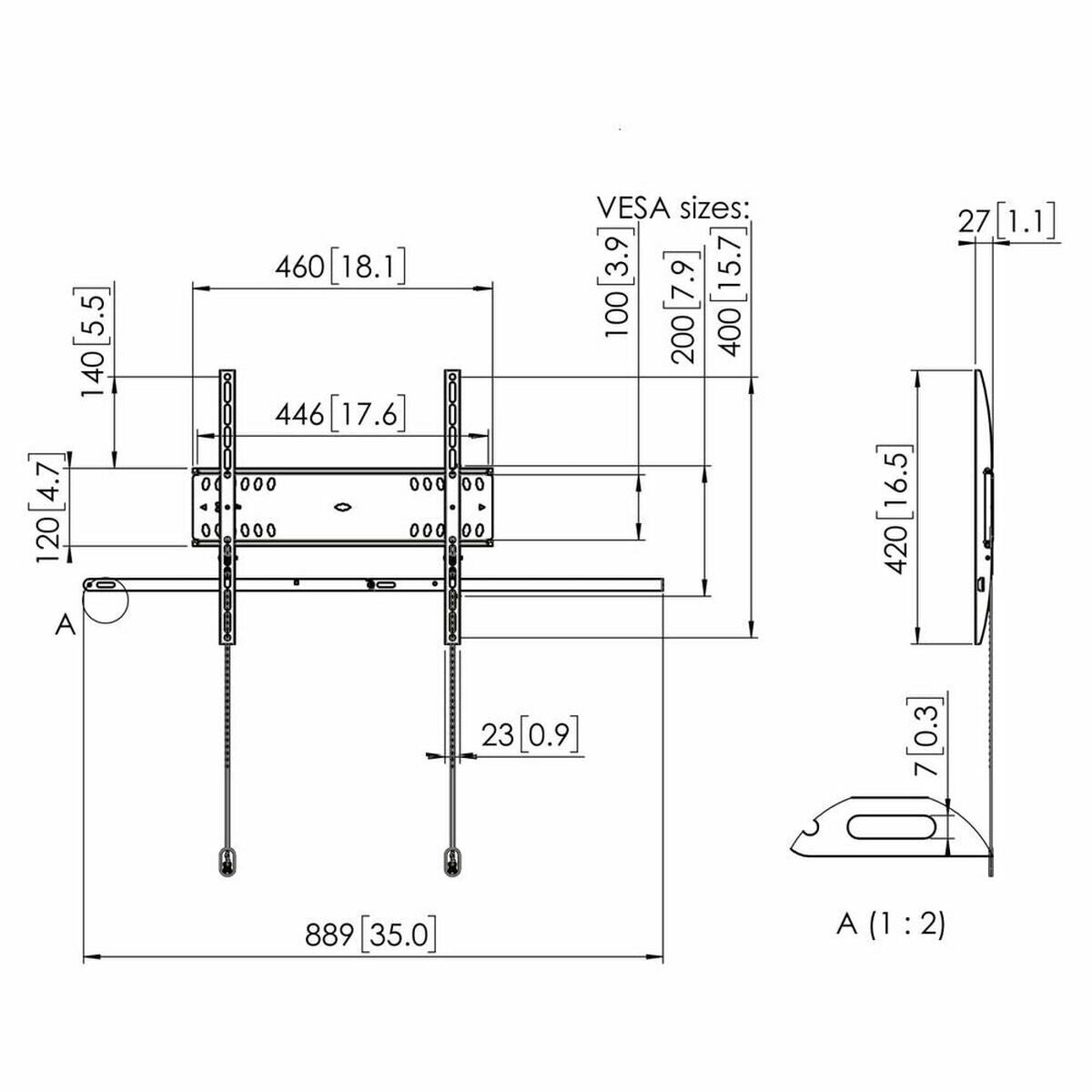 TV Mount Vogel's 7045000 55" 50 kg TV Mount Vogel's 7045000 55" 50 kg