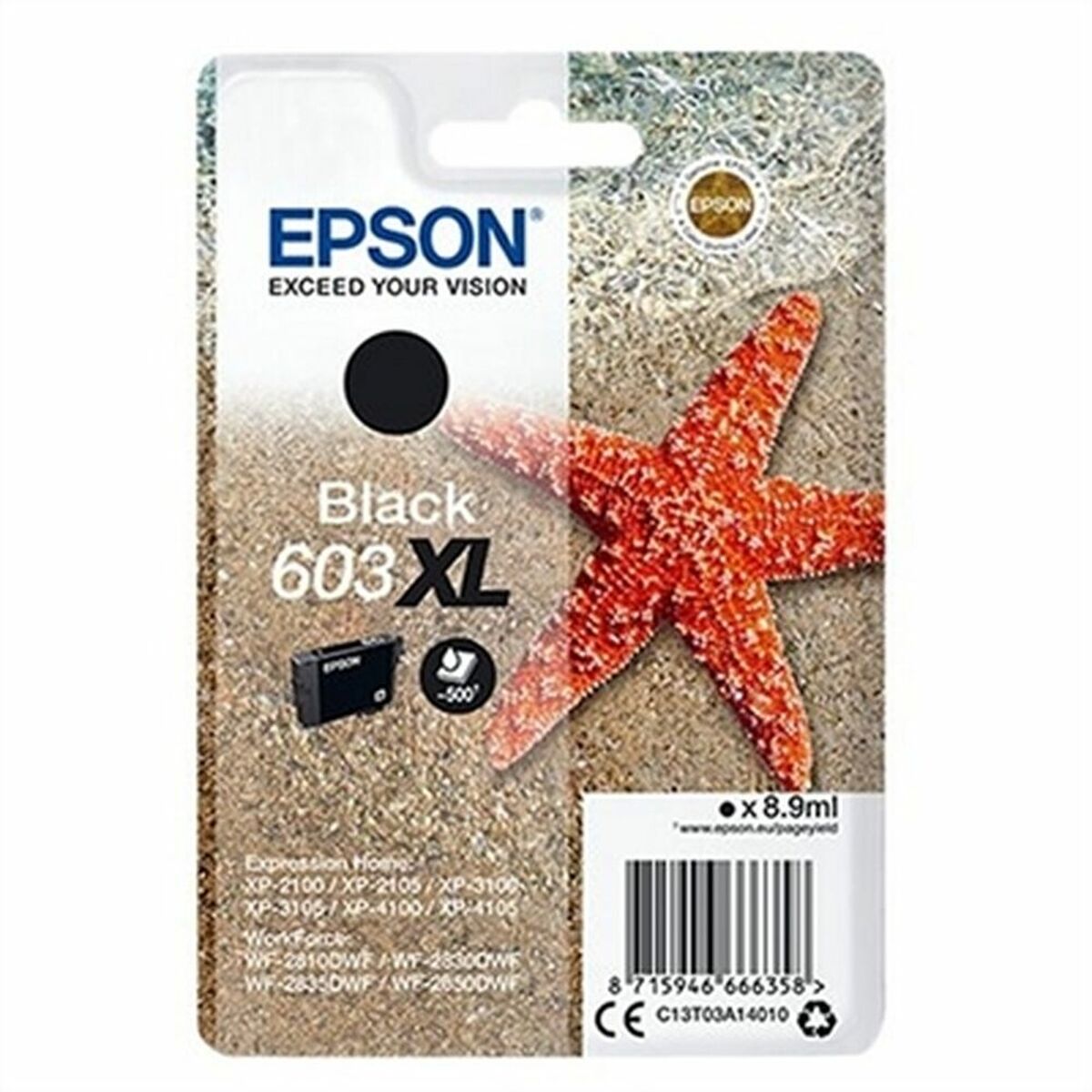 Original Ink Cartridge Epson 603XL Black Original Ink Cartridge Epson 603XL Black