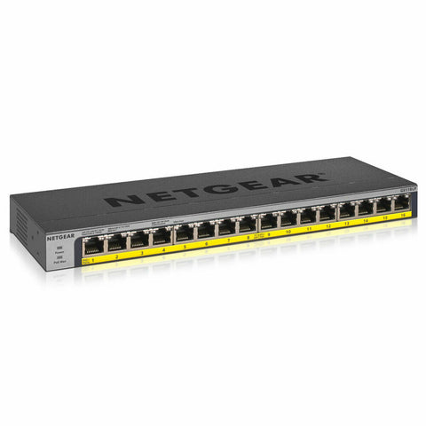 Switch Netgear GS116LP-100EUS Black RJ-45 x 16 Switch Netgear GS116LP-100EUS Black RJ-45 x 16