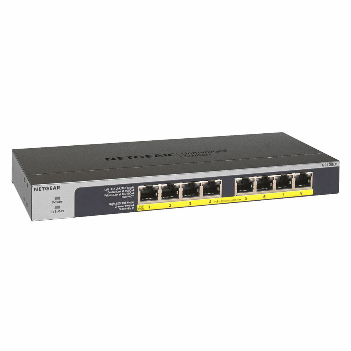 Switch Netgear GS108LP-100EUS Switch Netgear GS108LP-100EUS