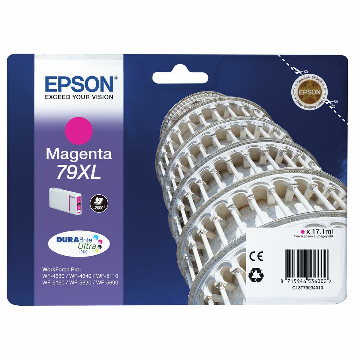 Original Ink Cartridge Epson 79XL Magenta Original Ink Cartridge Epson 79XL Magenta